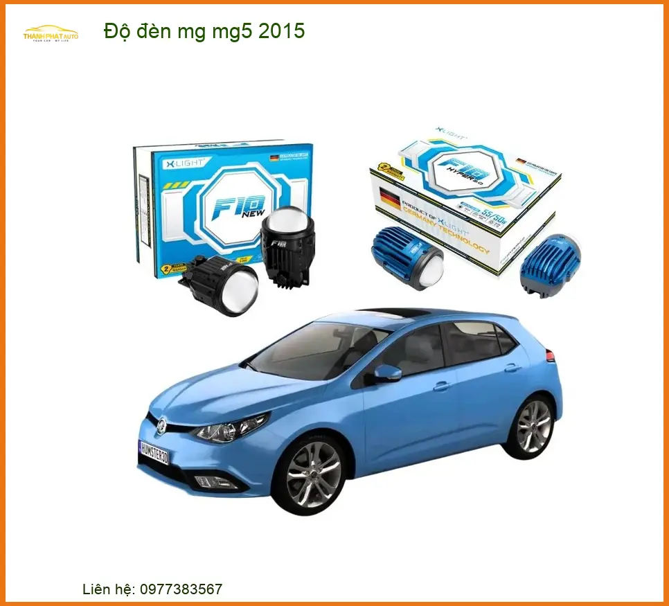Độ Đèn Bi LED Laser MG MG5 2015 - Địa Chỉ Thi Công Chính Hãng Giá Tốt TPHCM