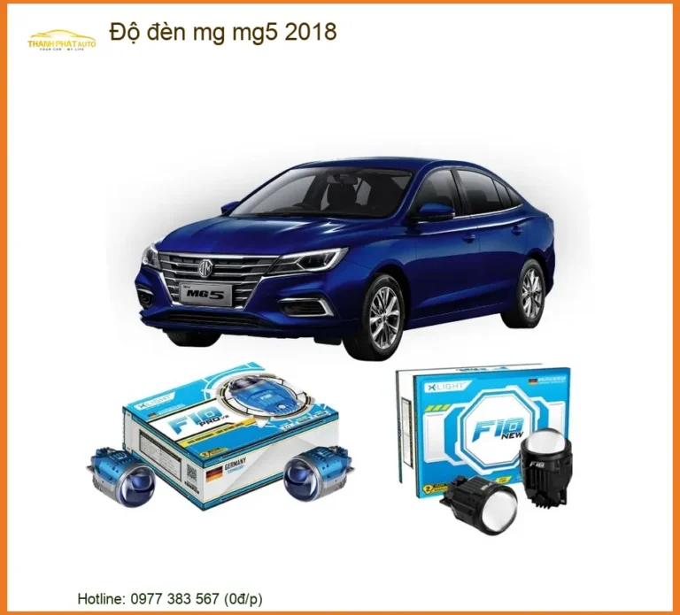 Độ đèn MG MG5 2018 - Trung Tâm Độ Đèn Uy Tín TPHCM
