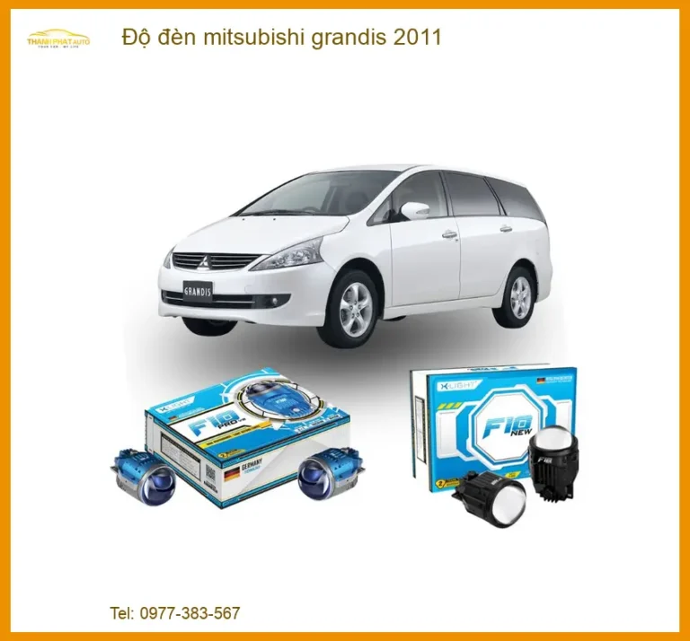 Độ Đèn Bi Xenon Led Mitsubishi Grandis 2011 - Trung Tâm Gắn Chính Hãng TPHCM