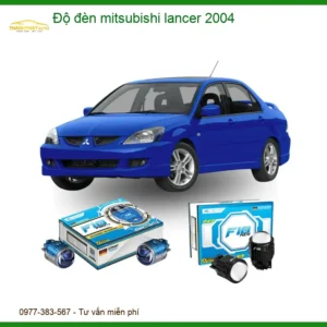 Độ đèn bi xenon led Mitsubishi Lancer 2004 - Trung Tâm Lắp Đặt Uy Tín TPHCM