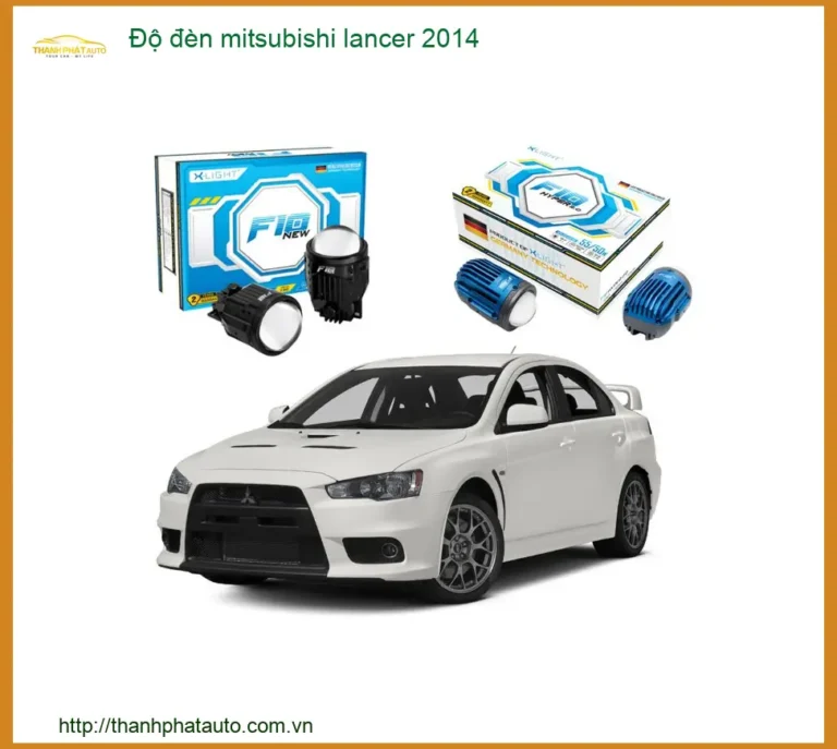 Độ đèn Mitsubishi Lancer 2014 - Trung Tâm Độ Đèn Uy Tín TPHCM