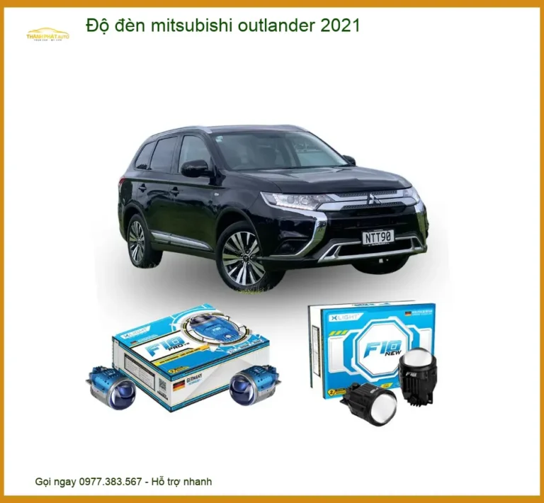 Độ đèn Mitsubishi Outlander 2021 - Trung Tâm Thi Công Độ Đèn Uy Tín TPHCM