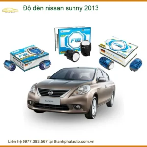 Độ đèn Nissan Sunny 2013 - Đơn Vị Nâng Cấp Đèn Chính Hãng TPHCM