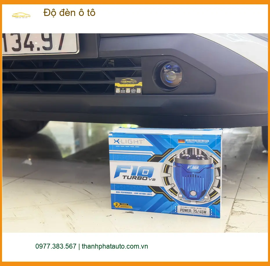 Anh Khôi độ đèn ô tô Hyundai Creta tại Quận Bình Tân vì đèn yếu, cần nâng cấp. ảnh thực tế 2