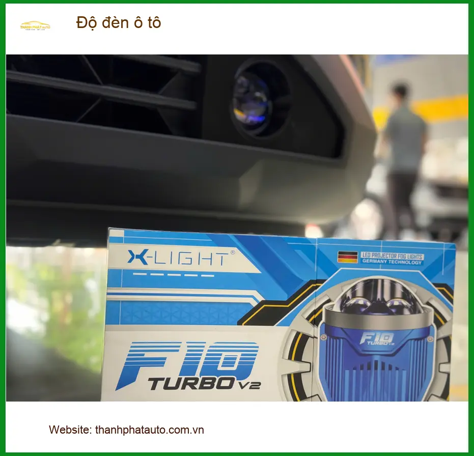 Anh Lộc độ đèn ô tô cho VinFast Lux A2.0 tại Quận 9 vì đèn pha không đủ sáng ảnh thực tế 3