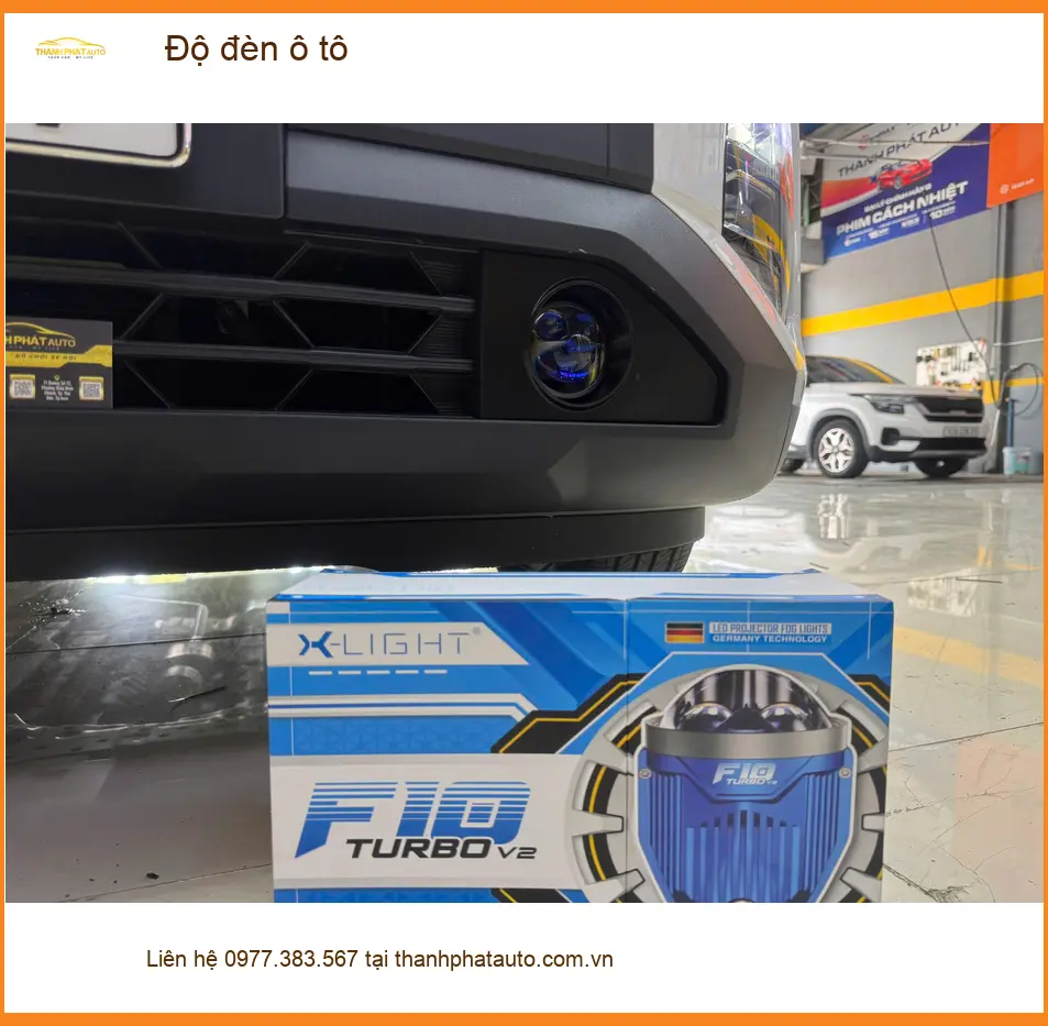 Anh Quang độ đèn ô tô cho Hyundai Accent tại Quận 12 để cải thiện tầm nhìn ban đêm ảnh thực tế 2