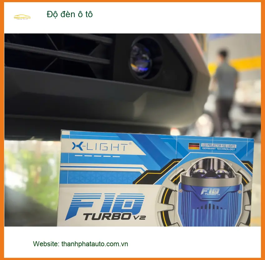 Anh Kiên độ đèn ô tô Hyundai Creta tại Quận 2 vì đèn zin không đủ sáng khi đi đêm