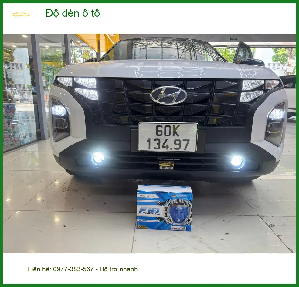 Anh Khang độ đèn ô tô cho Honda CRV tại Quận Thủ Đức vì đèn zin quá yếu ảnh thực tế 3
