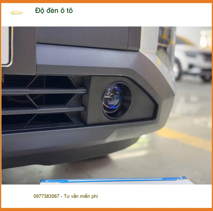 Anh Kiên độ đèn ô tô Hyundai Creta tại Quận 2 vì đèn zin không đủ sáng khi đi đêm ảnh thực tế 4