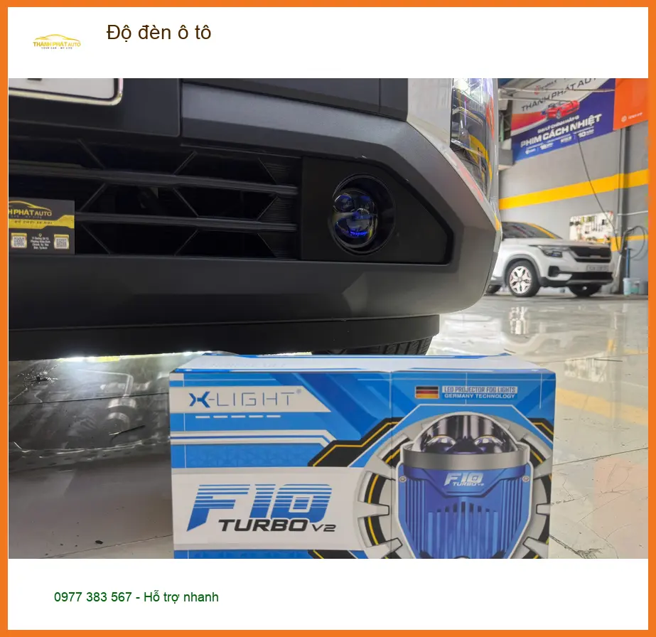 Anh Tấn độ đèn ô tô Hyundai Accent tại Hóc Môn để cải thiện tầm nhìn ban đêm ảnh thực tế 3