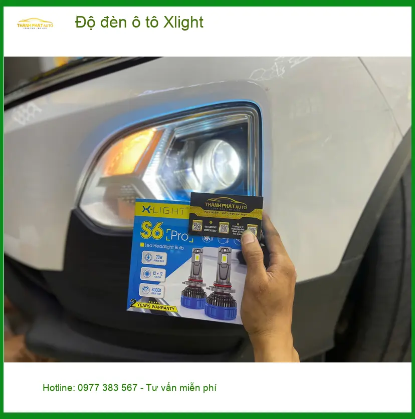 Anh Tuấn Kiệt độ đèn ô tô Xlight cho Hyundai Creta tại Quận 10 ảnh thực tế 3