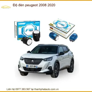 Độ đèn Peugeot 2008 2020 - Địa Chỉ Lắp Đặt Chính Hãng Giá Tốt TPHCM
