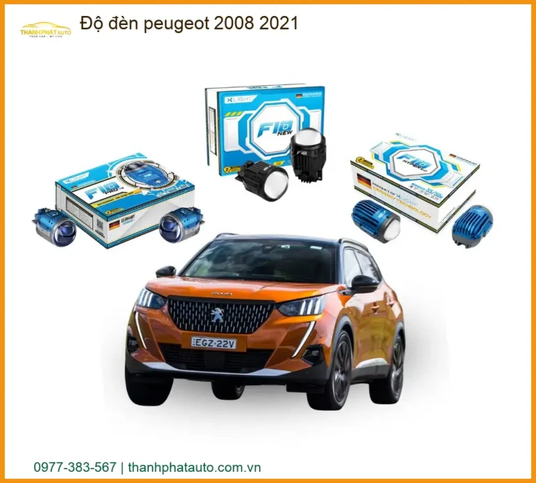 Độ đèn Peugeot 2008 2021 - Nơi Độ Đèn Uy Tín TPHCM