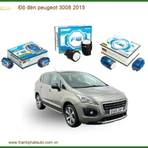 Độ đèn Bi LED Laser Peugeot 3008 2015 - Địa Chỉ Lắp Đặt Chính Hãng TPHCM