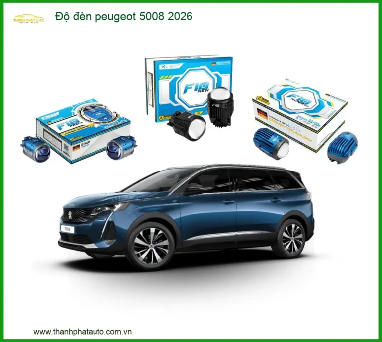 Độ Đèn Peugeot 5008 2026 - Địa Chỉ Nâng Cấp Đèn Chính Hãng Uy Tín TPHCM