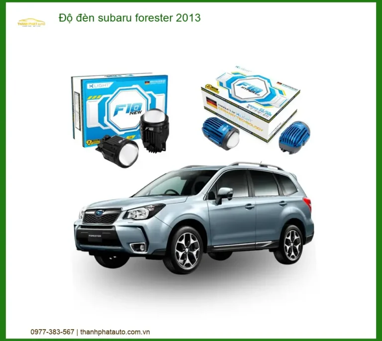 Độ Đèn Subaru Forester 2013 - Địa Chỉ Nâng Cấp Đèn Xe Chính Hãng TPHCM
