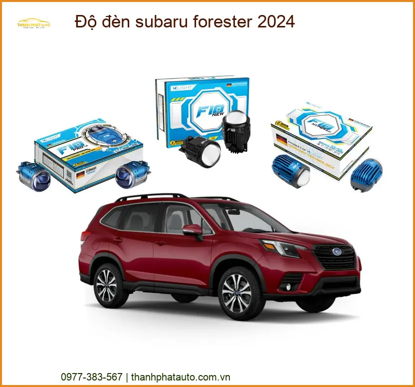 Độ đèn Subaru Forester 2024 - Trung Tâm Nâng Cấp Đèn Uy Tín TPHCM