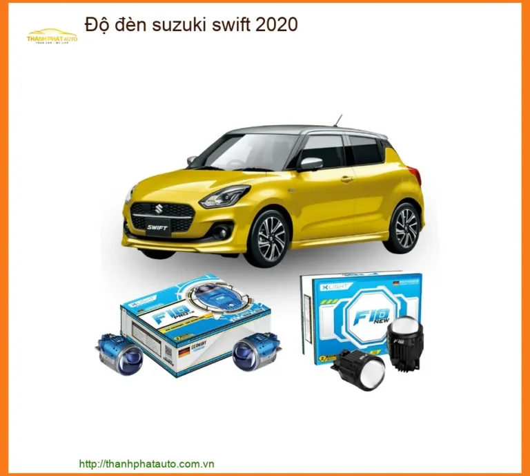 Độ Đèn Bi LED Xenon Suzuki Swift 2020 - Nơi Độ Đèn Uy Tín Cao Cấp TPHCM