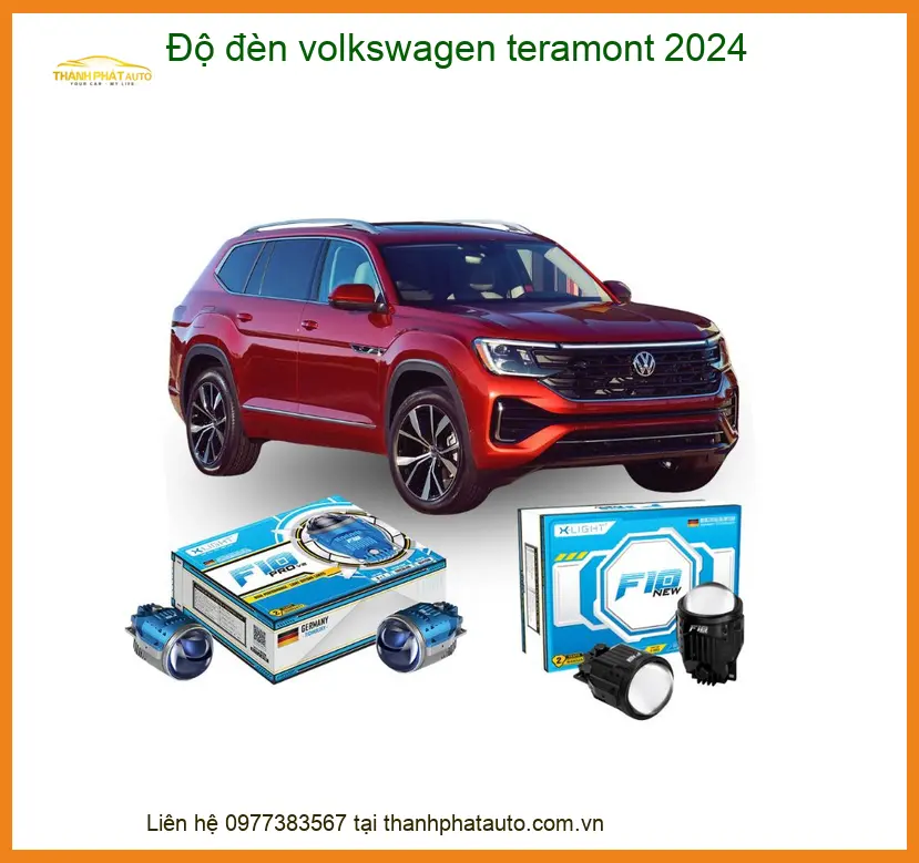 Độ đèn Volkswagen Teramont 2024 - Trung Tâm Độ Đèn Uy Tín TPHCM