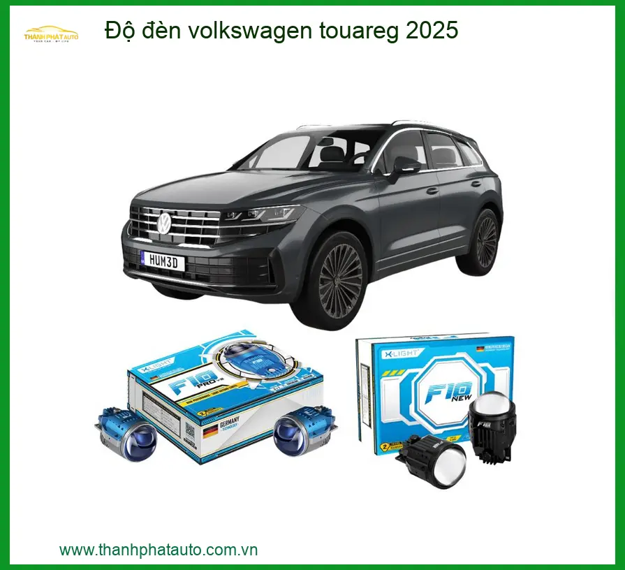 Độ Đèn Volkswagen Touareg 2025 - Địa Chỉ Lắp Đặt Chính Hãng TPHCM