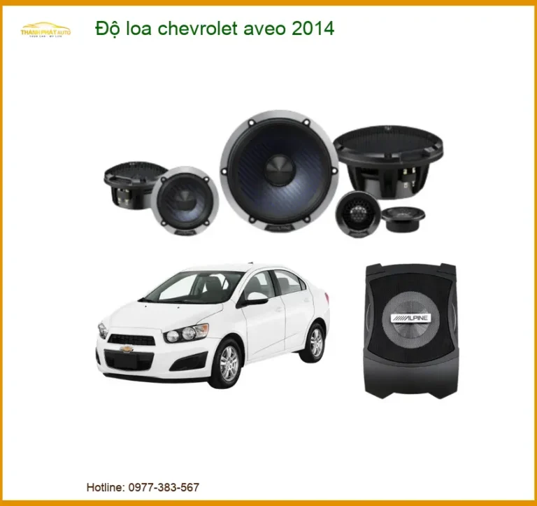 Độ Loa Chevrolet Aveo 2014 - Trung Tâm Nâng Cấp Loa Chính Hãng TPHCM
