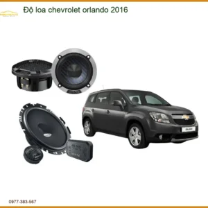 Độ Loa Ô Tô Chevrolet Orlando 2016 - Trung Tâm Nâng Cấp Âm Thanh Uy Tín TPHCM
