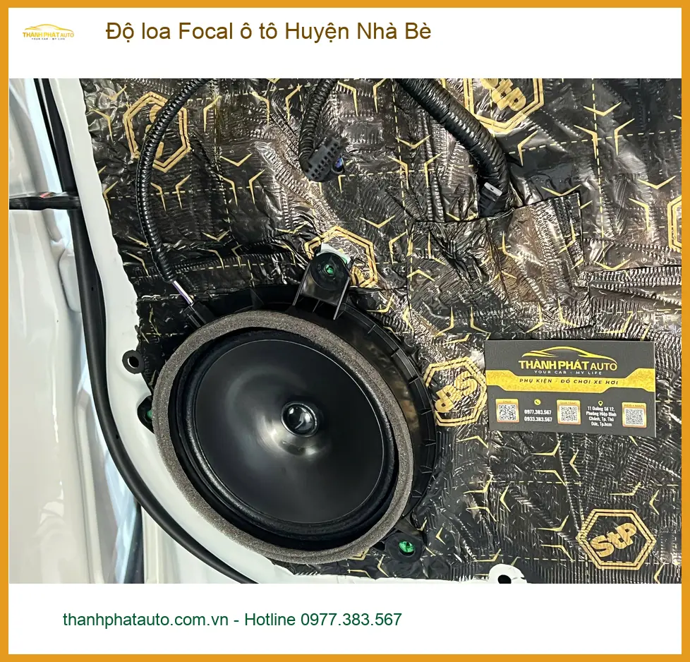 Trung Tâm Độ Loa Ô Tô loa Focal ô tô Huyện Nhà Bè - Lắp Đặt Uy Tín TPHCM