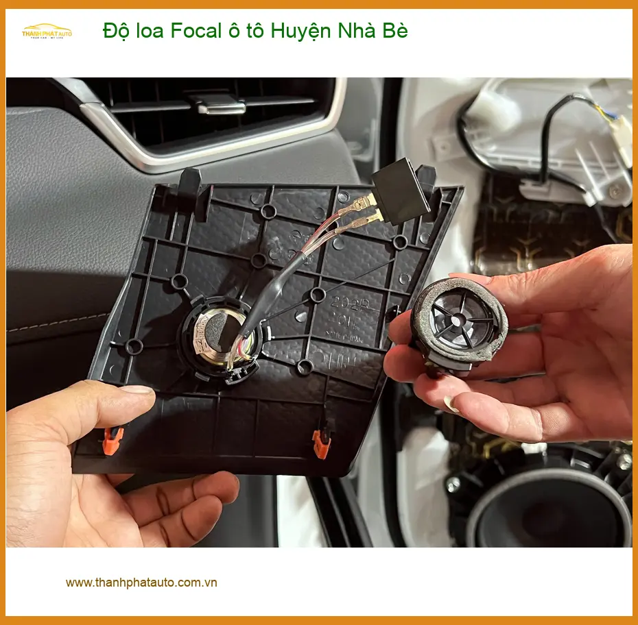 Trung Tâm Độ Loa Ô Tô loa Focal ô tô Huyện Nhà Bè - Lắp Đặt Uy Tín TPHCM ảnh thực tế 2