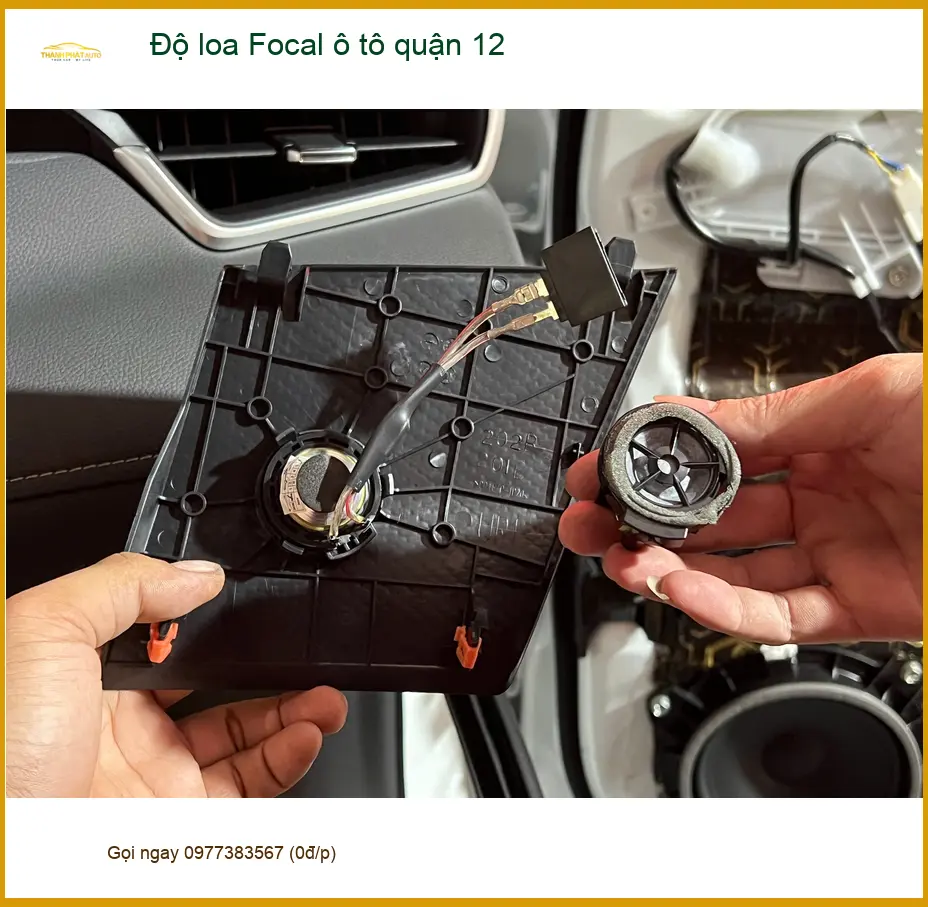 Trung Tâm Nâng Cấp Độ Loa Ô Tô loa Focal ô tô quận 12 - Thi Công Chuyên Nghiệp