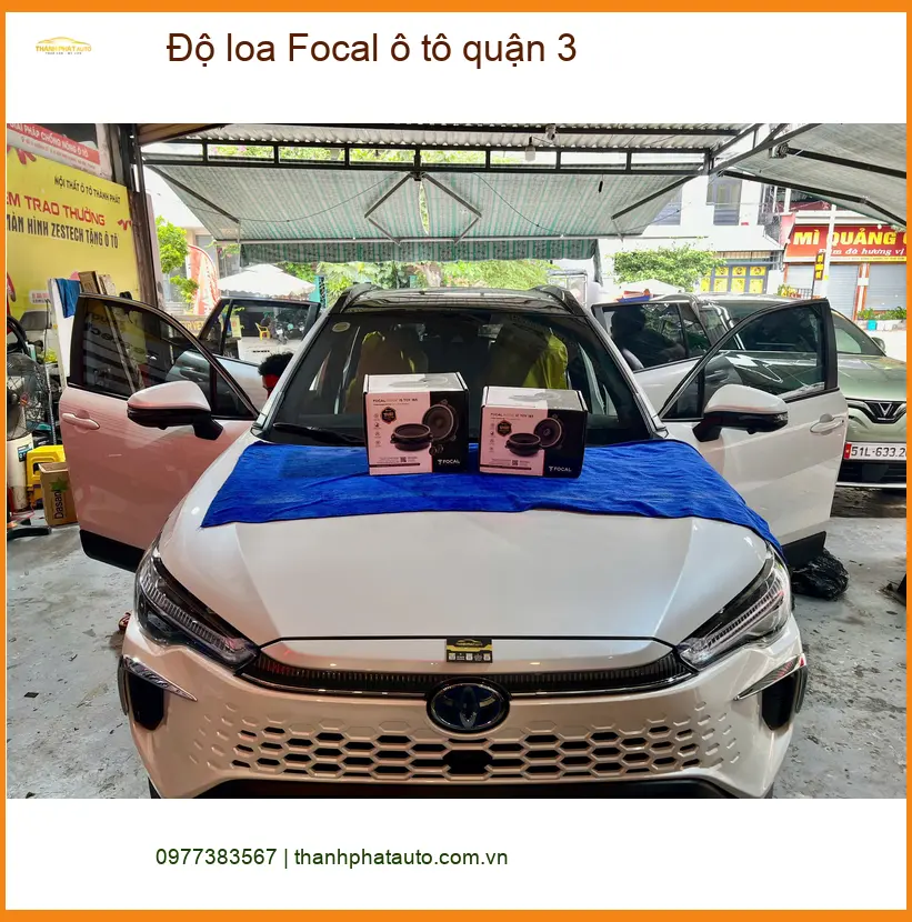 Trung Tâm Độ Loa Ô Tô loa Focal ô tô quận 3 - Nâng Cấp Chính Hãng ảnh thực tế 2
