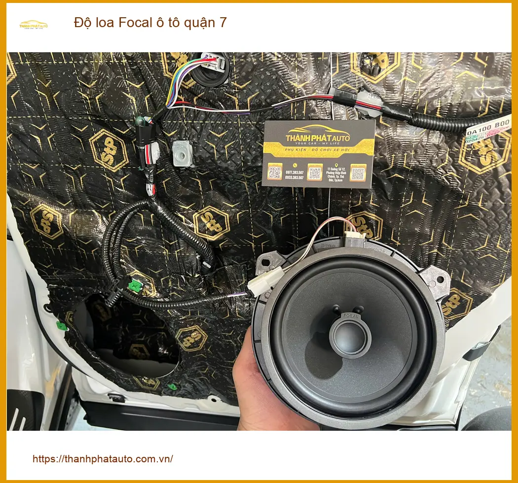 Trung Tâm Độ Loa Ô Tô loa Focal ô tô quận 7 - Thi Công Chuyên Nghiệp ảnh thực tế 3