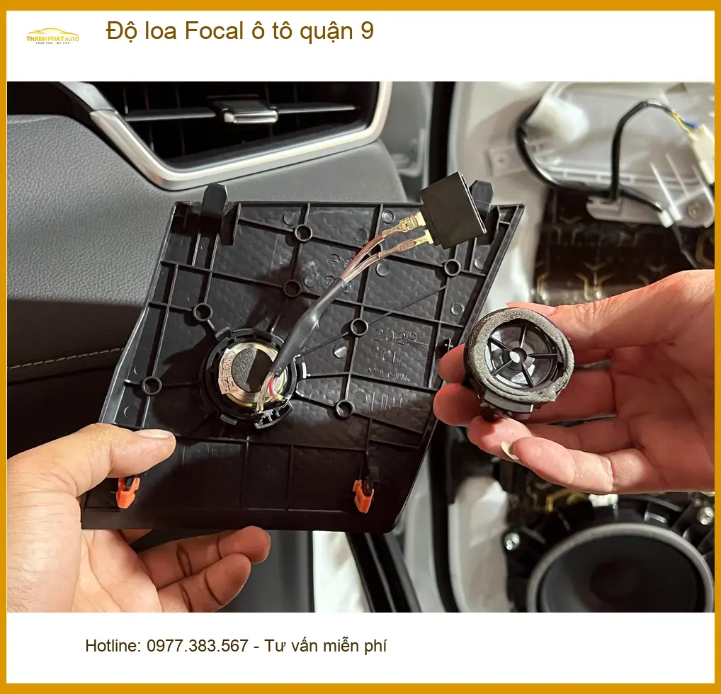 Địa Chỉ Lắp Độ Loa Ô Tô loa Focal ô tô quận 9 - Nâng Cấp Chính Hãng