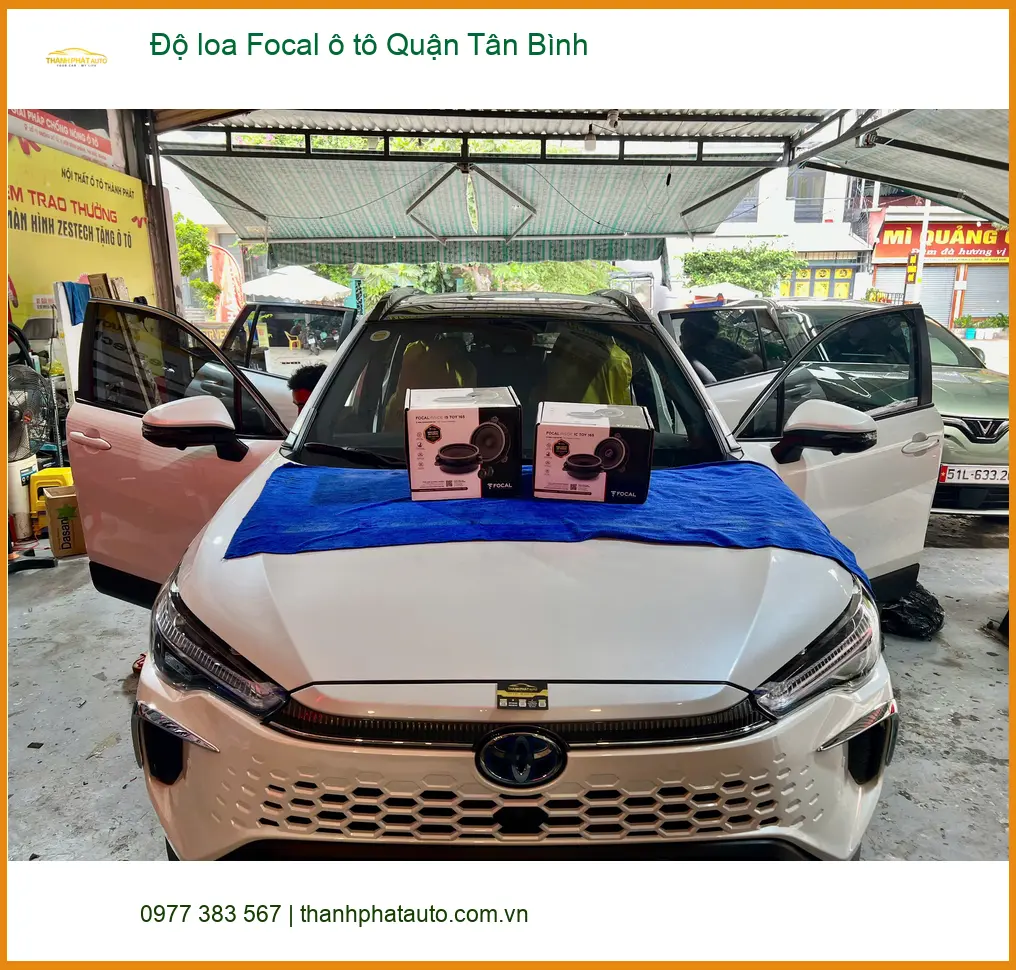Địa Chỉ Độ Loa Ô Tô loa Focal ô tô Quận Tân Bình - Lắp Đặt Uy Tín TPHCM ảnh thực tế 3