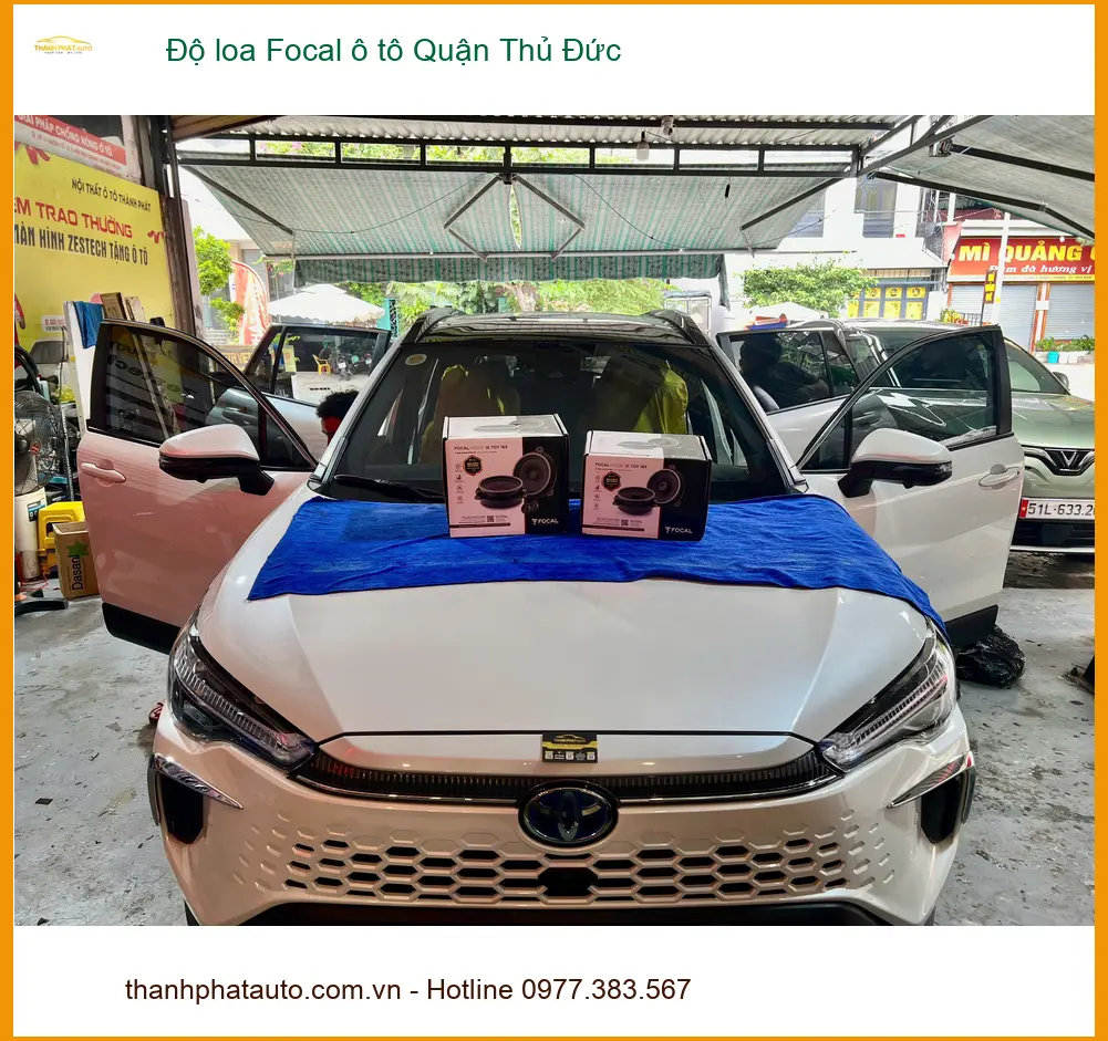 Trung Tâm Độ Loa Ô Tô loa Focal ô tô Quận Thủ Đức - Thi Công Chuyên Nghiệp ảnh thực tế 2