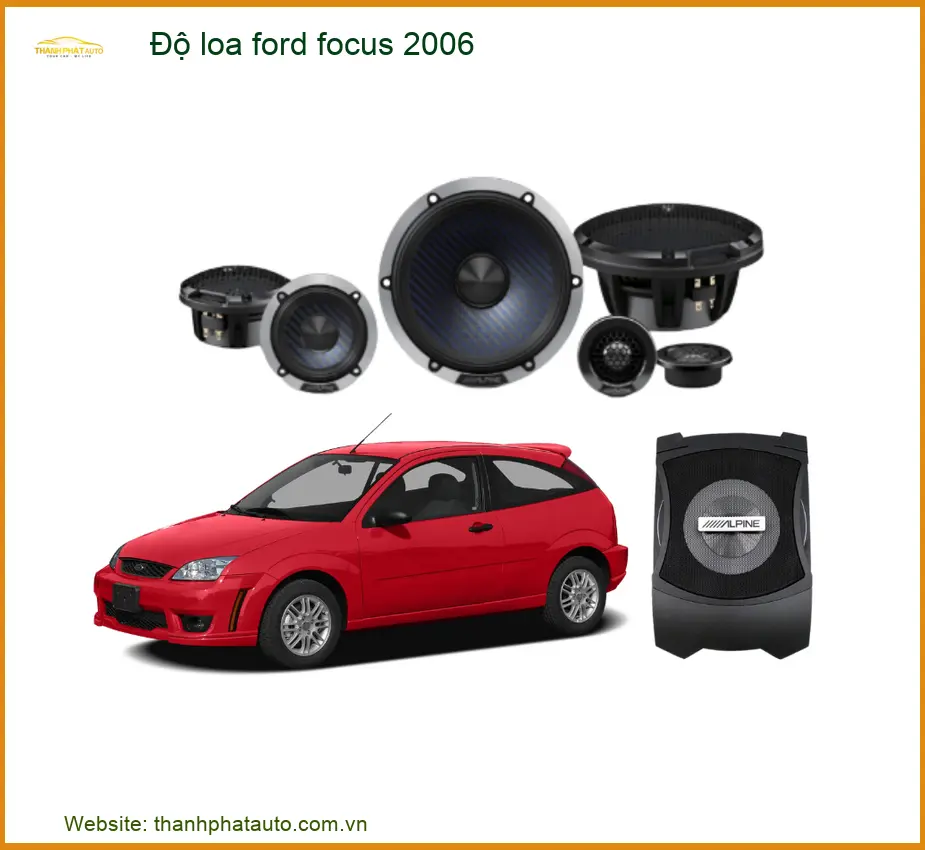 Nâng Cấp Âm Thanh Ford Focus 2006 - Địa Chỉ Lắp Đặt Nâng Cấp Uy Tín TPHCM