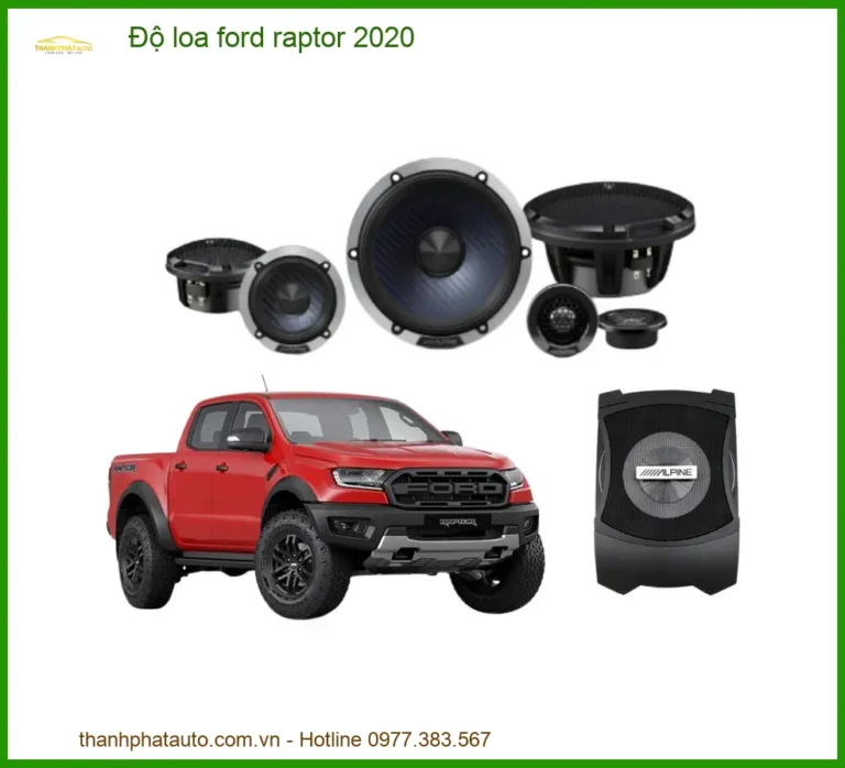 Độ Loa Ford Raptor 2020 - Đơn Vị Nâng Cấp Âm Thanh Chuyên Nghiệp TPHCM