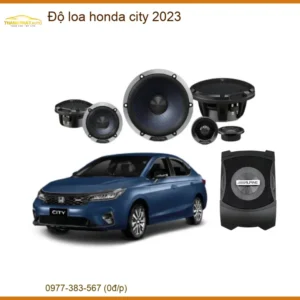 Độ Loa Honda City 2023 - Nơi Gắn Chính Hãng TPHCM