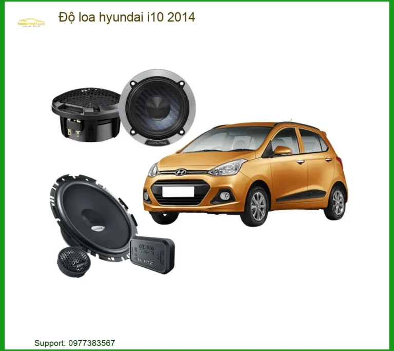 Độ Loa Hyundai i10 2014 - Trung Tâm Nâng Cấp Âm Thanh Uy Tín TPHCM