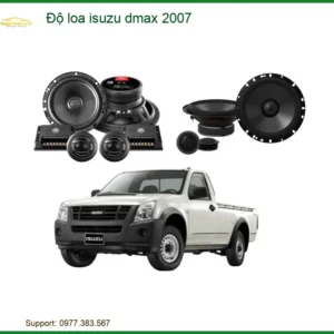 Nâng Cấp Hệ Thống Loa Isuzu Dmax 2007 - Trung Tâm Lắp Đặt Chính Hãng TPHCM