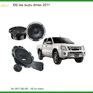 Độ Loa Ô Tô Isuzu Dmax 2011 - Trung Tâm Lắp Đặt Chính Hãng Giá Tốt TPHCM