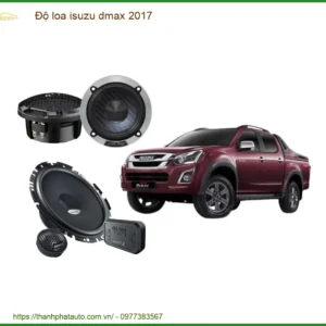Nâng Cấp Loa Isuzu Dmax 2017 - Địa Chỉ Nâng Cấp Loa Chính Hãng TPHCM