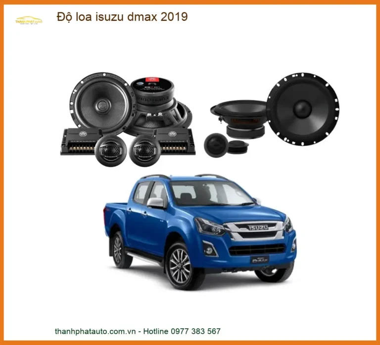 Độ Loa Nâng Cấp Âm Thanh Isuzu Dmax 2019 - Địa Chỉ Lắp Đặt Uy Tín TPHCM