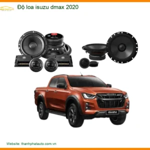 Độ Loa Ô Tô Isuzu Dmax 2020 Cao Cấp - Trung Tâm Nâng Cấp Loa Chính Hãng TPHCM