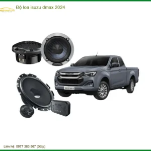 Độ Loa Ô Tô Isuzu Dmax 2024 - Trung Tâm Nâng Cấp Uy Tín TPHCM