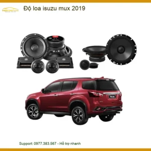 Nâng Cấp Hệ Thống Âm Thanh Loa Isuzu Mu-X 2019 - Địa Chỉ Độ Uy Tín TPHCM