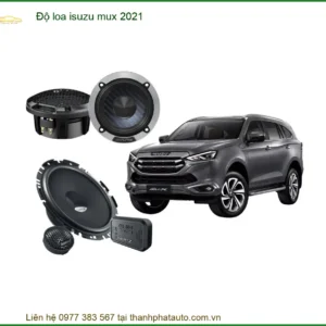 Độ Loa Sub Điện Bass Mạnh Isuzu Mu-X 2021 - Trung Tâm Thi Công Uy Tín TPHCM