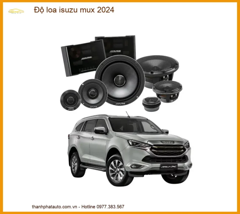 Độ Loa Isuzu Mu-X 2024 - Trung Tâm Nâng Cấp Âm Thanh Cao Cấp TPHCM