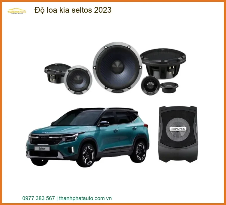 Độ Loa Kia Seltos 2023 - Trung Tâm Nâng Cấp Uy Tín TPHCM