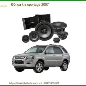 Độ Loa Nghe Nhạc Xe Hơi Kia Sportage 2007 - Địa Chỉ Lắp Đặt Uy Tín TPHCM