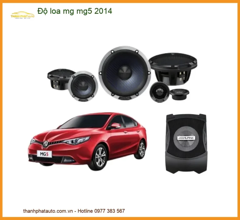 Độ Loa Âm Thanh Cho MG MG5 2014 - Trung Tâm Nâng Cấp Cao Cấp TPHCM